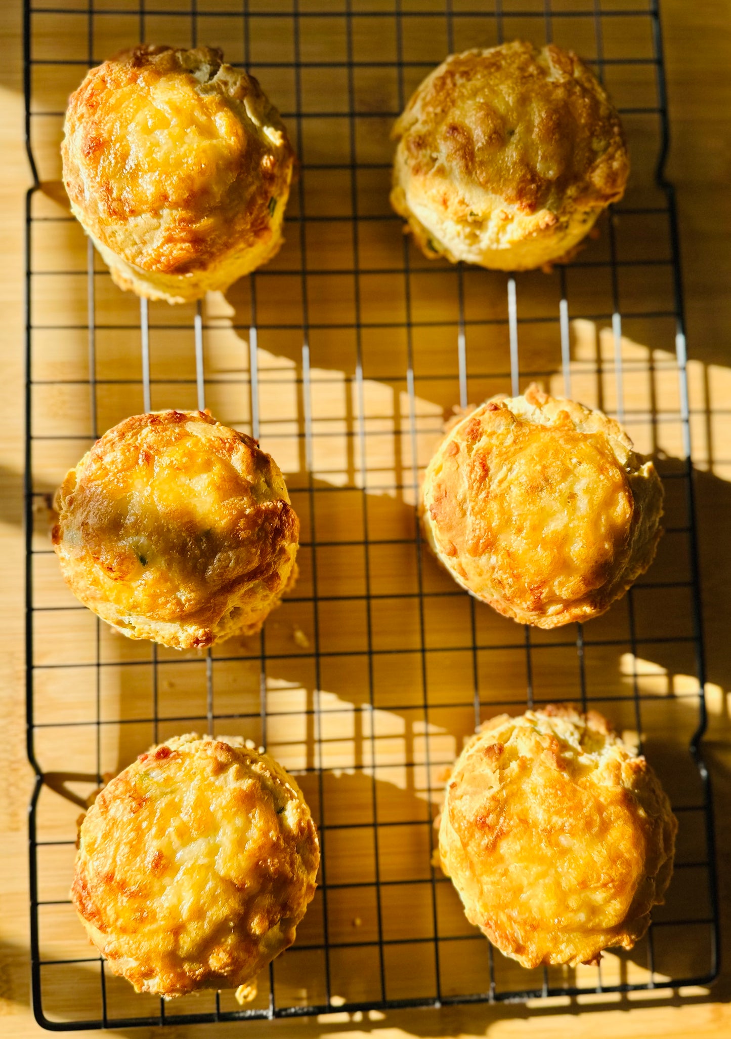 Artisan Gluten Free- Cheddar Cheese & Chive Biscuit (includes 6 per order)