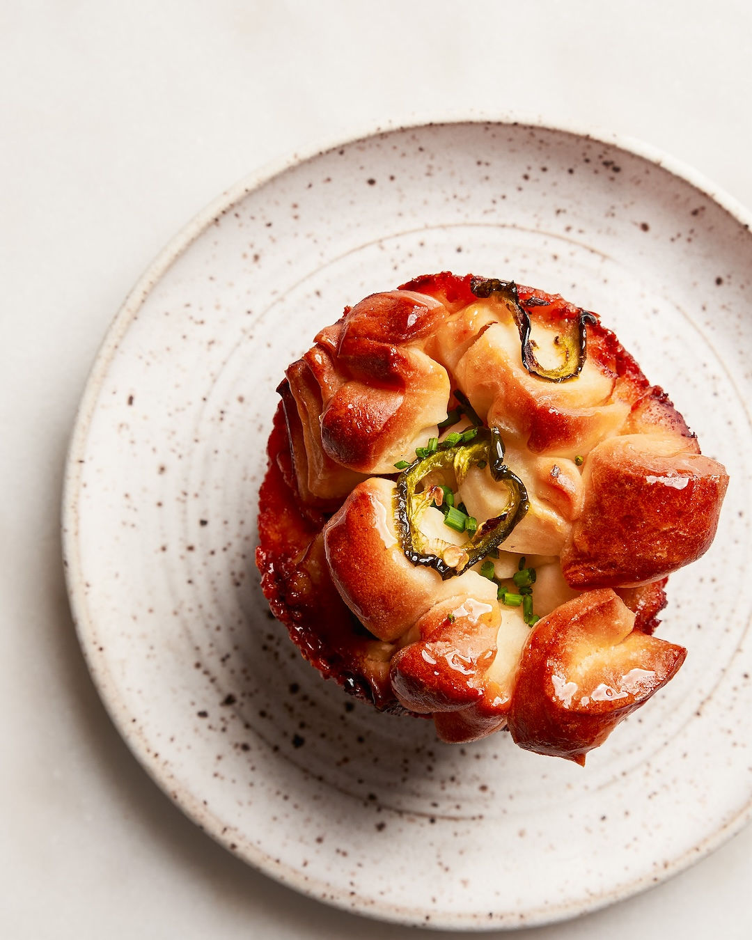 Croissant- Jalapeño, Cheddar, & Chive Cruffins (includes 3 per order)