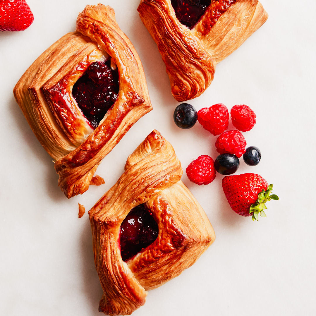 Danish filled with Berry Compote (includes 3 per order)
