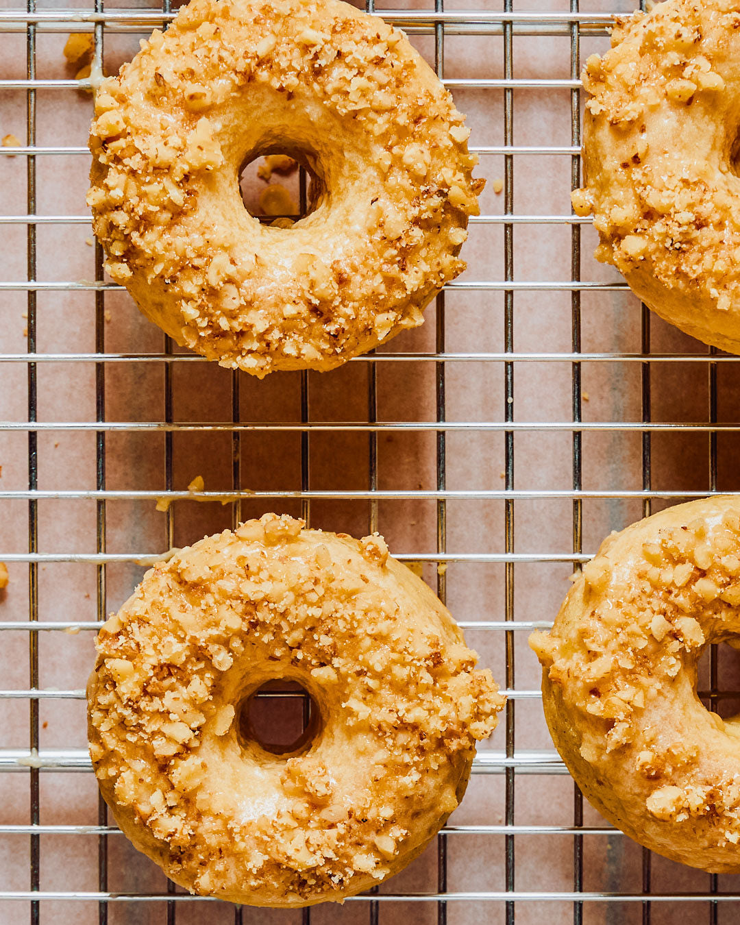 Baked Sourdough Donuts with a Walnut- Maple Glaze (includes 1 dz. per order)