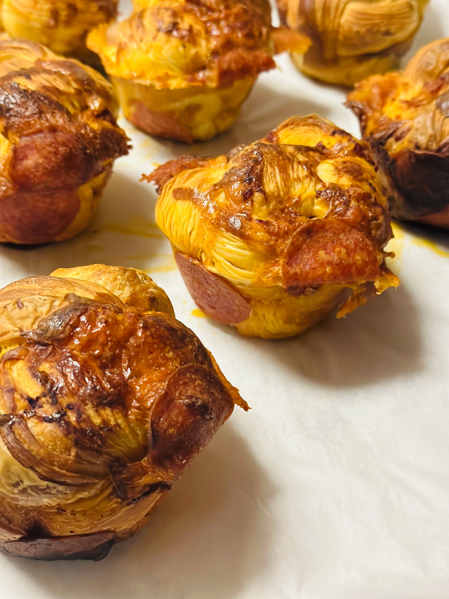 Croissant- Pepperoni Pizza Cruffin (includes 3 per order)