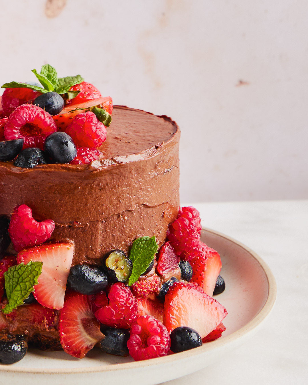 Decadent Chocolate Cake for Two