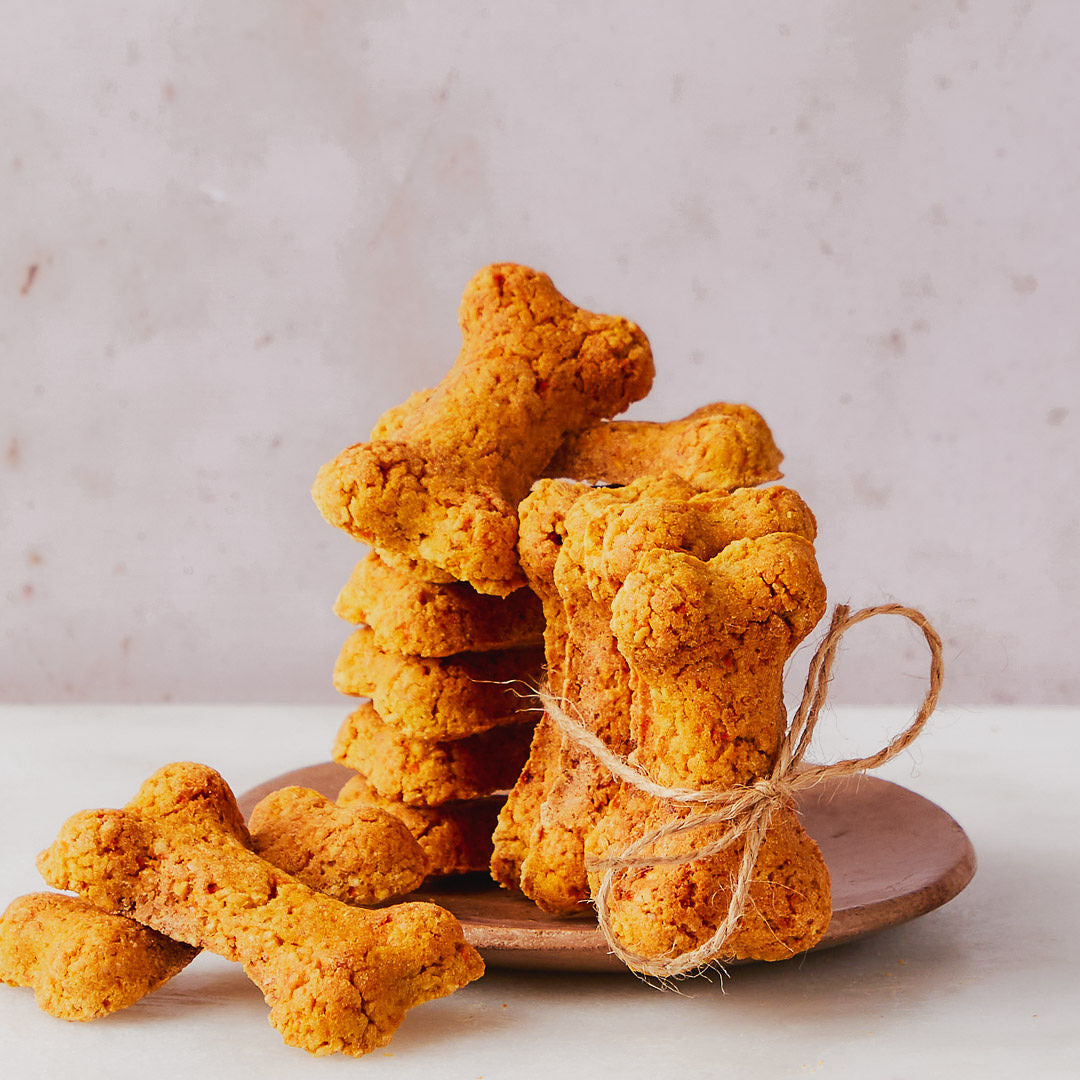 Dog Biscuits- Sweet Potato & Carrot (treat bags)